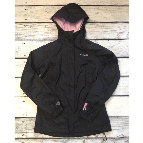 columbia breast cancer rain jacket